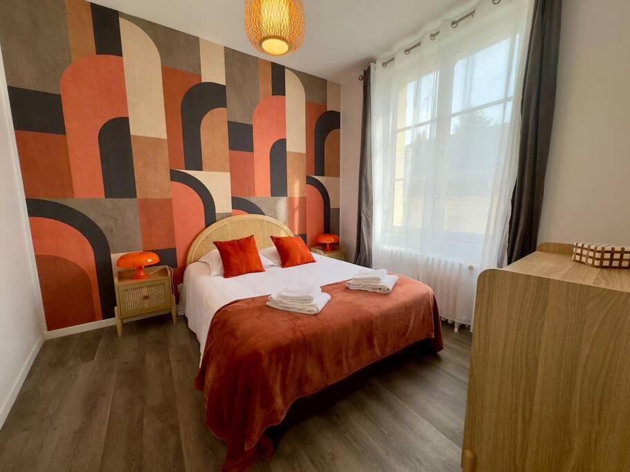Le Seventies Apartment Saumur Bagian luar foto